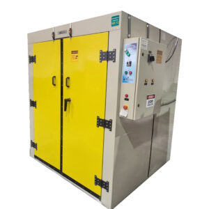 Estufa Especial para Secagem de Minérios e Granulados com Prateleiras Removíveis - Projeto VALE